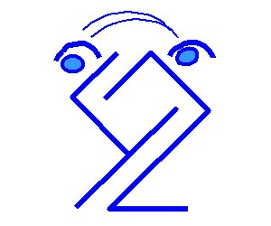 Icon Spezifikation des Projekt42 Informationsprisma, groß, blau