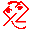 Icon Provokation des Projekt42 Informationsprisma, rot