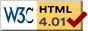 W3C HTML 4.01 konform!